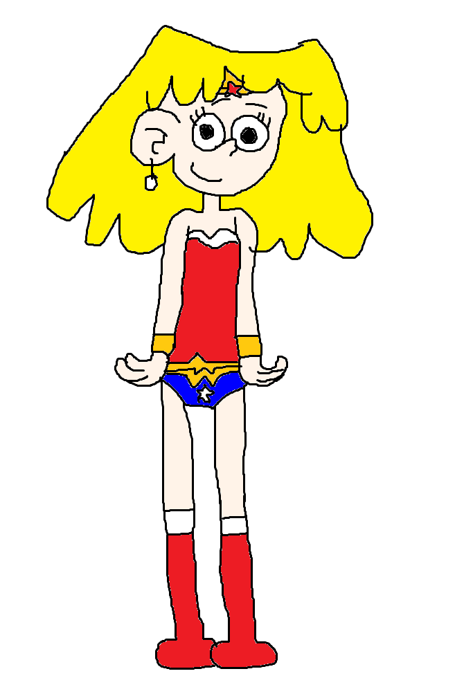 Lori Loud as Wonder Woman