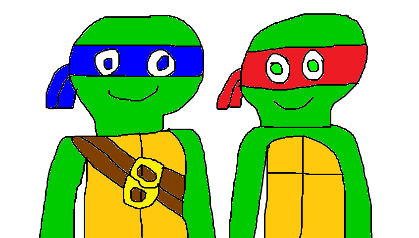 Leonardo X Raphael Leonardo and Raphael from Nickelodeon's TMNT by MJEGameandComicFan89 on ...