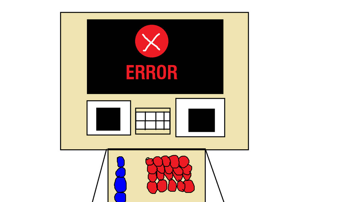 Colin the Computer has an Error! by MJEGameandComicFan89 on DeviantArt