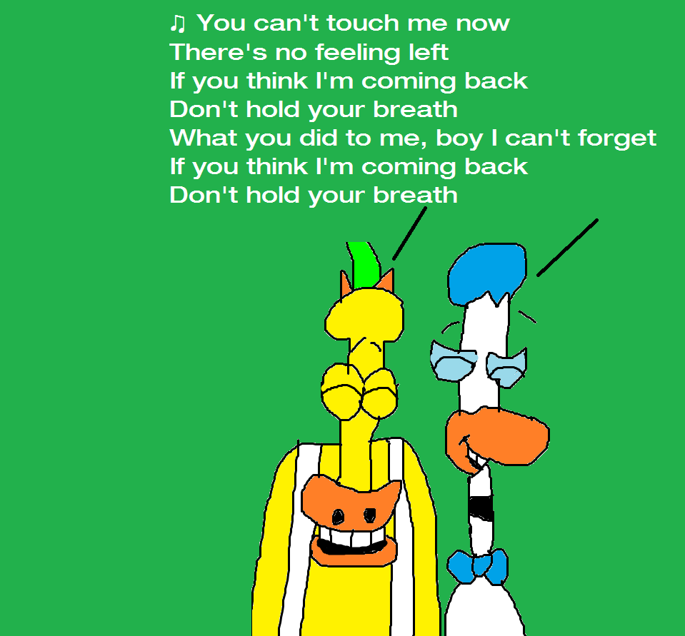 Heffer And Le Quack Singing Don T Hold Your Breath By Mjegameandcomicfan On Deviantart