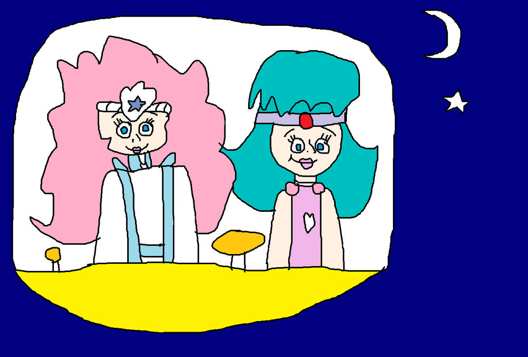 Star R Whimsy Crystal Starr and Whimzee Riding the Space Car by MJEGameandComicFan89 ...