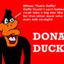 Daffy Duck Misprint for Donald Duck