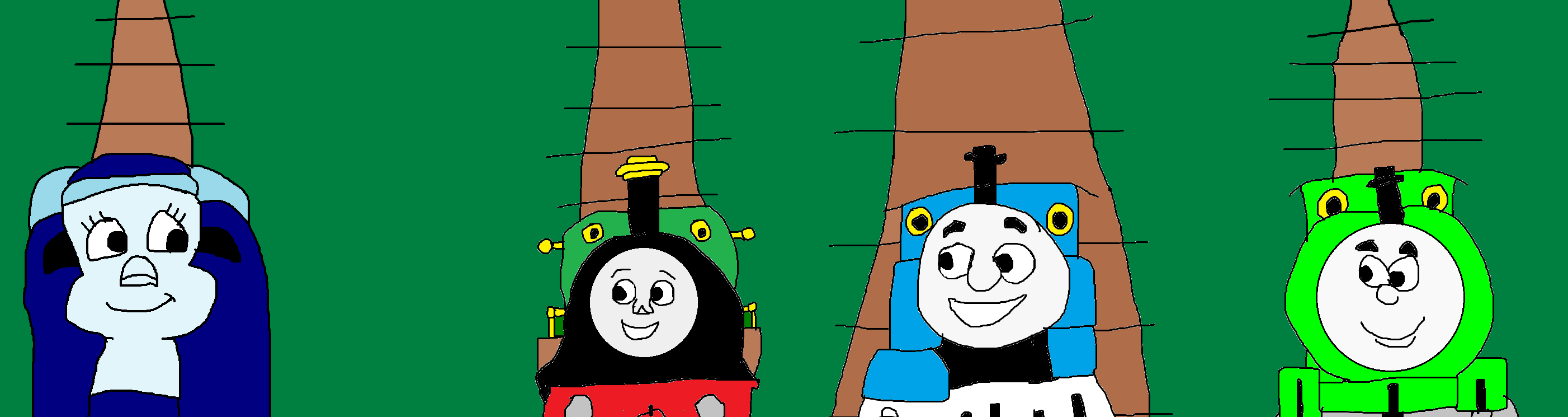 Tillie Meeting Thomas, Percy and Emily