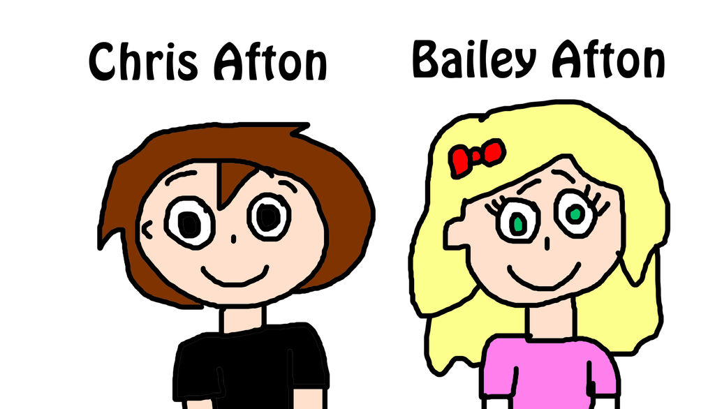 Chris Afton and Bailey Afton by on DeviantArt