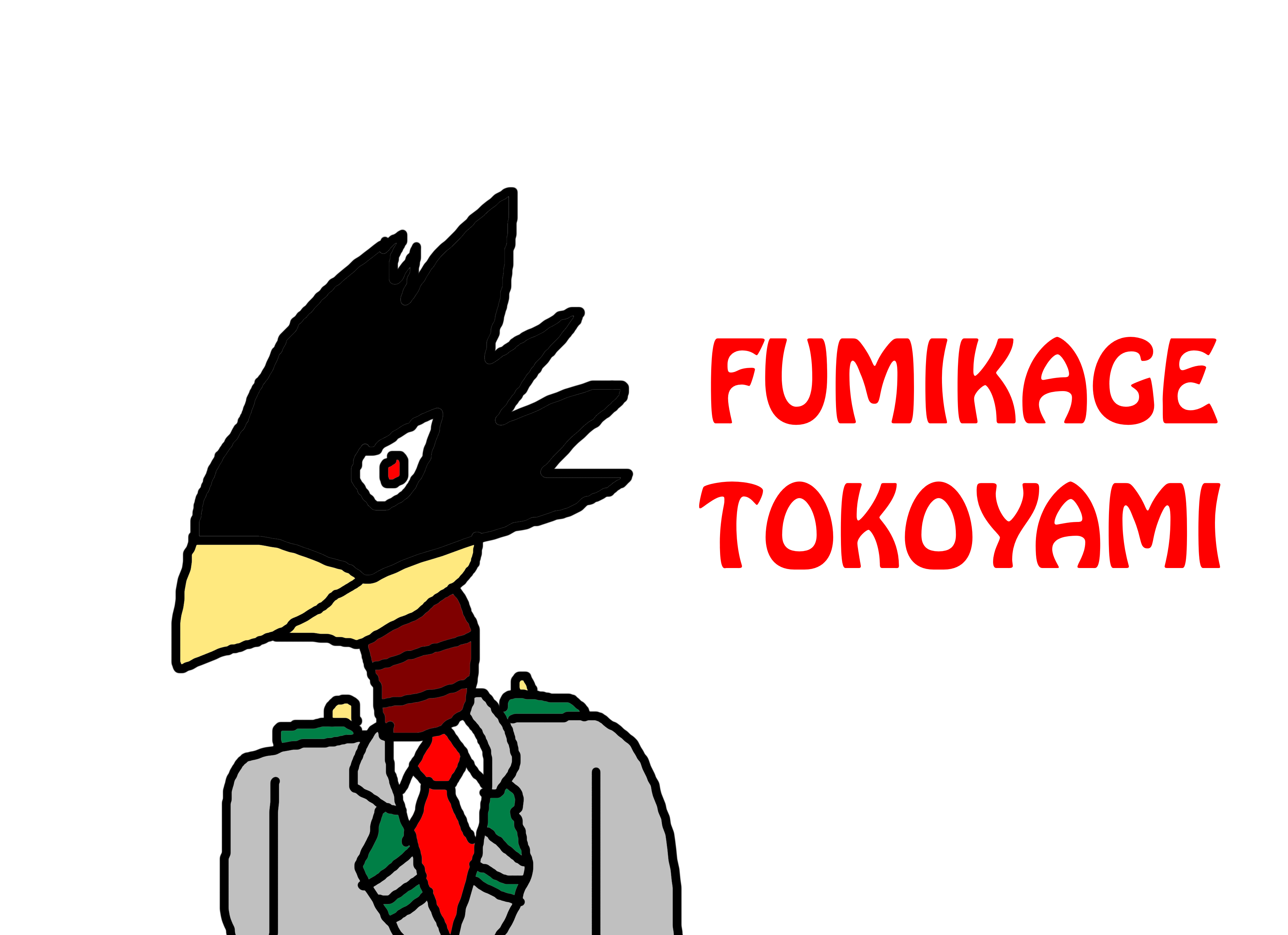 Fumikage Tokoyami from My Hero Academia