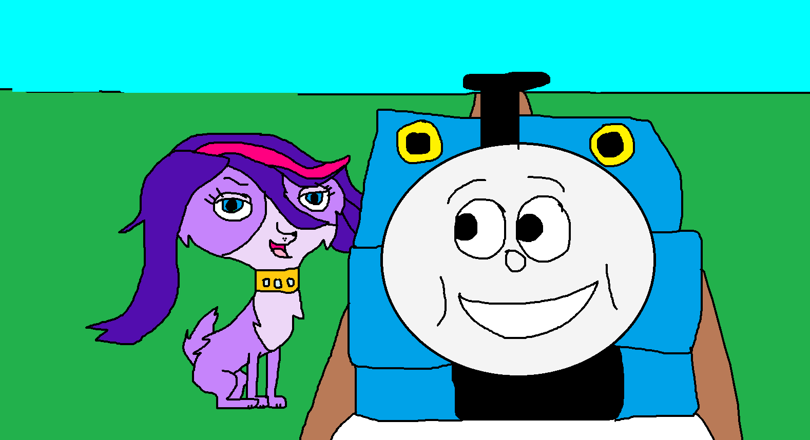 Thomas the Tank Engine Meeting Zoe Trent