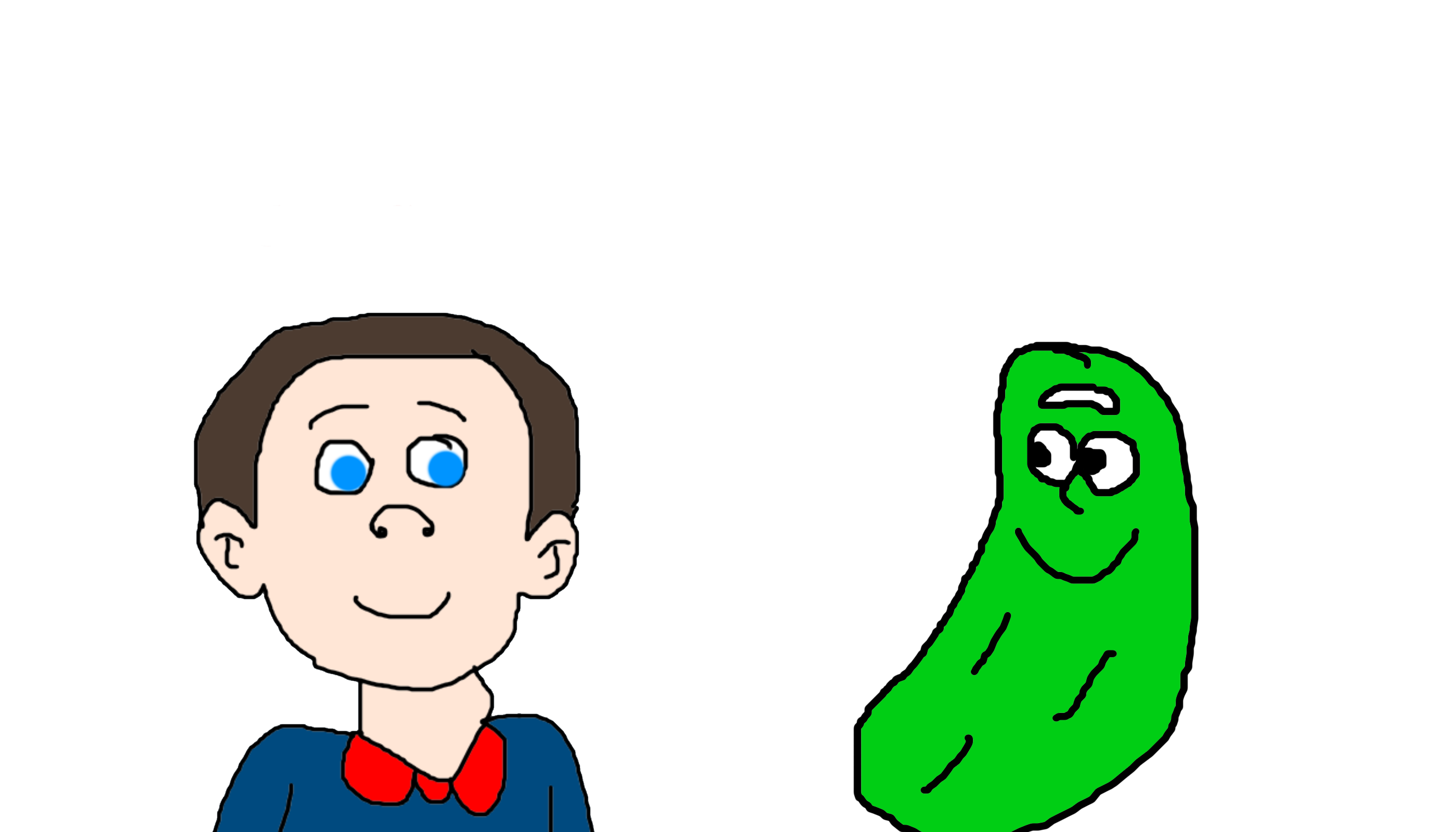 Young Sheldon Cooper Meeting Pickle Rick