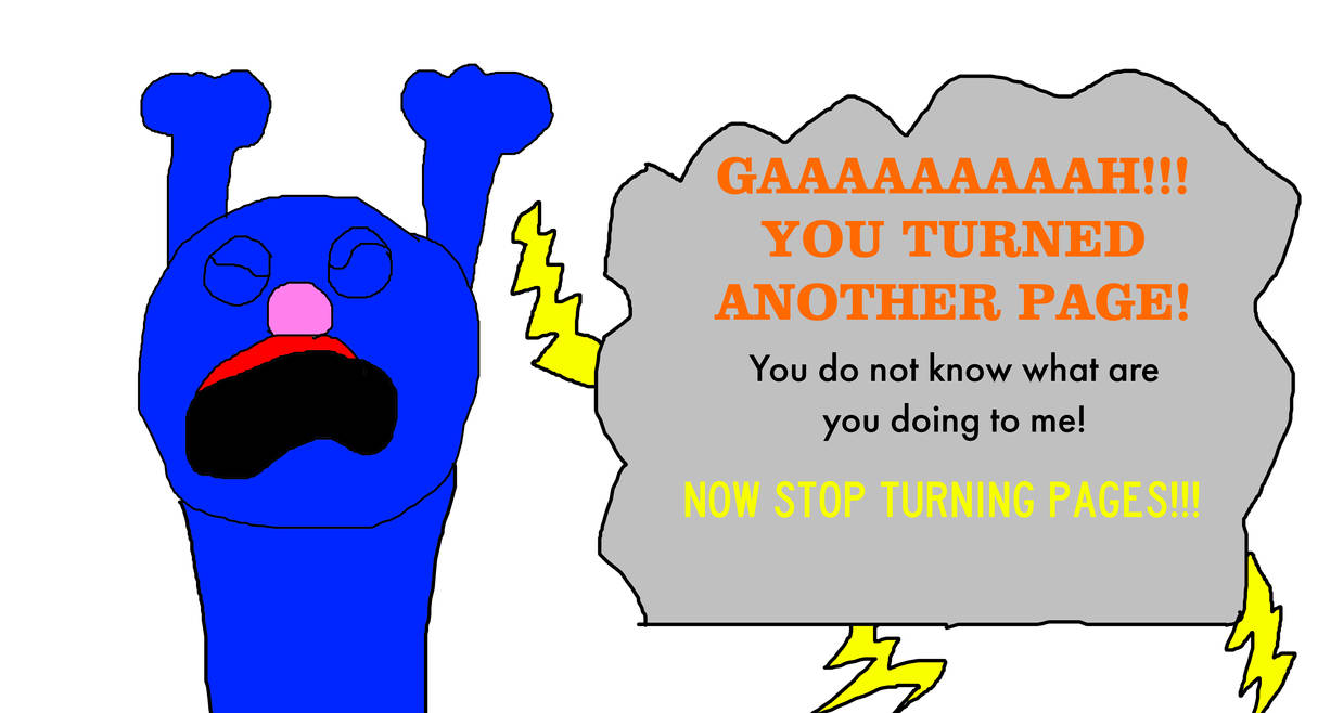 I Turned Another Page on Grover! by on DeviantArt