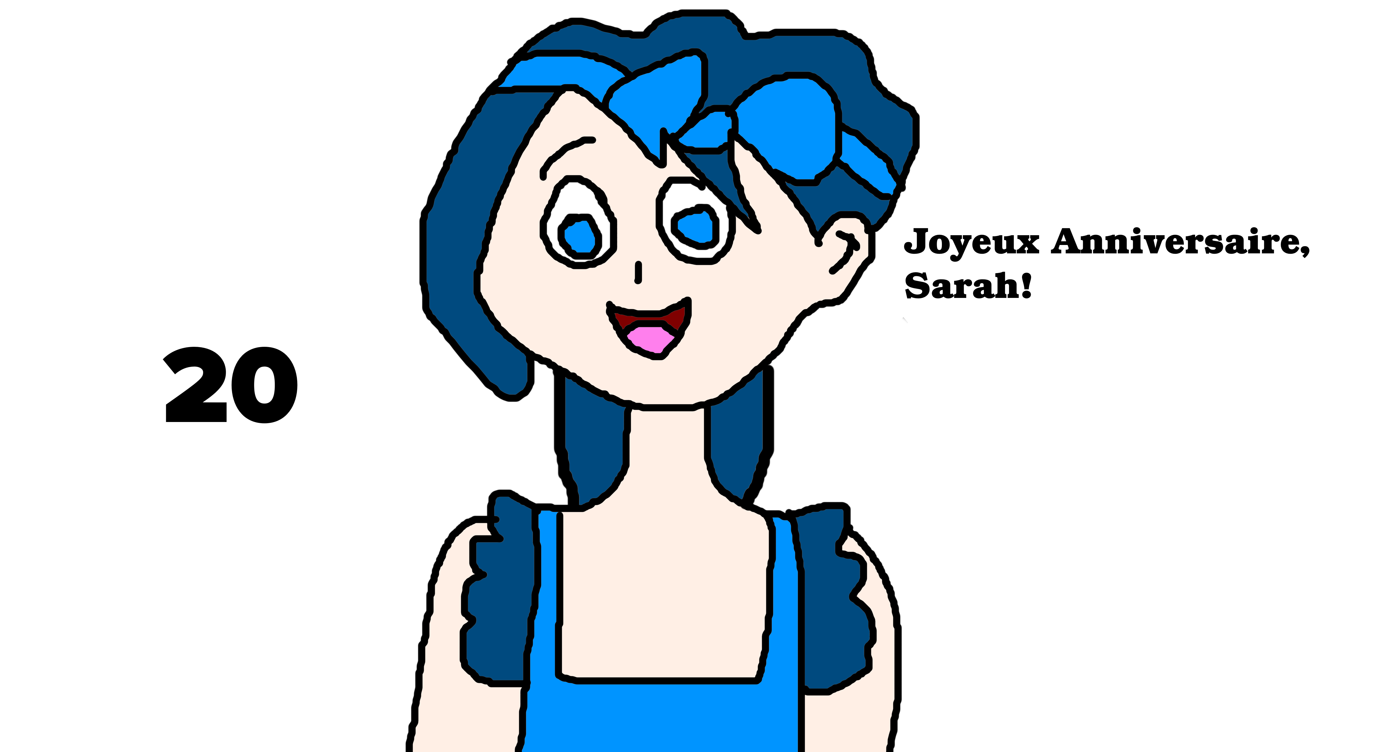 Joyeux th Anniversaire Sarah By Mjegameandcomicfan On Deviantart Joyeux th Anniversaire Sarah By Mjegameandcomicfan On Deviantart