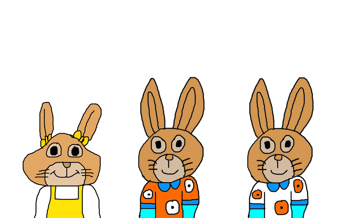Flopsy, Mopsy and Cottontail Rabbit by MJEGameandComicFan89 on DeviantArt