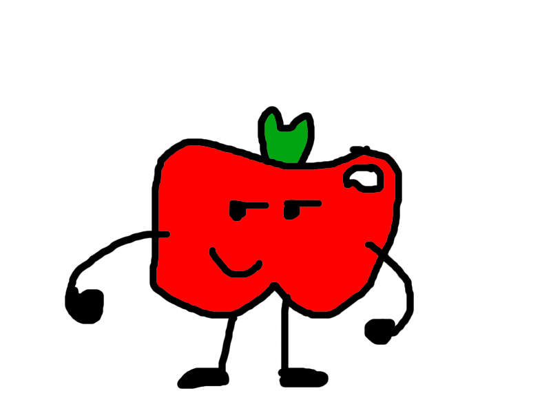 Apple from Inanimate Insanity by MJEGameandComicFan89 on DeviantArt