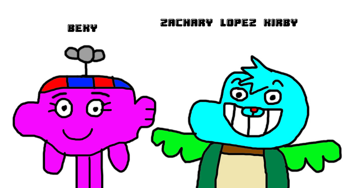 Zachary Lopez Kirby and Bexy by MJEGameandComicFan89 on DeviantArt