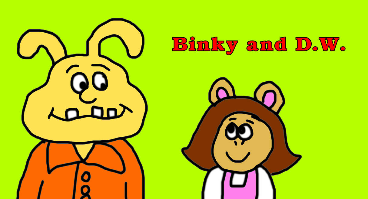 Binky Barnes And D W Read Together By Mjegameandcomicfan89 On
