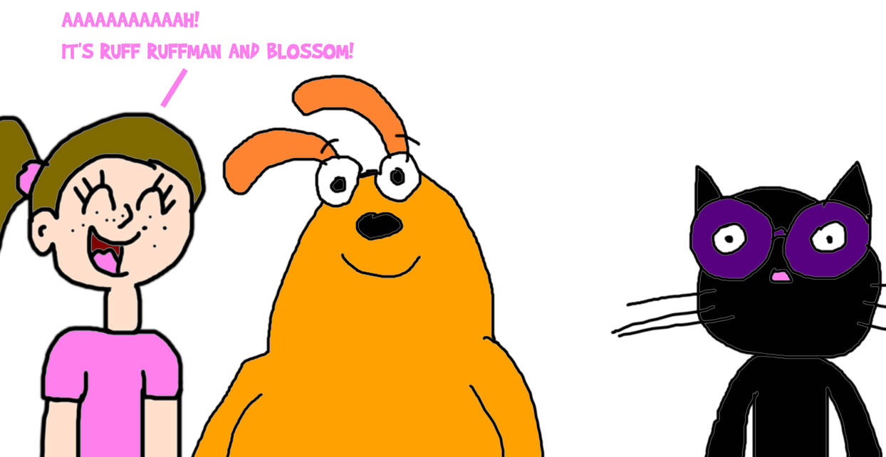 Bad Weird Ruff Ruffman Allie Screamed for Ruff Ruffman and Blossom! by MJEGameandComicFan89 on ...