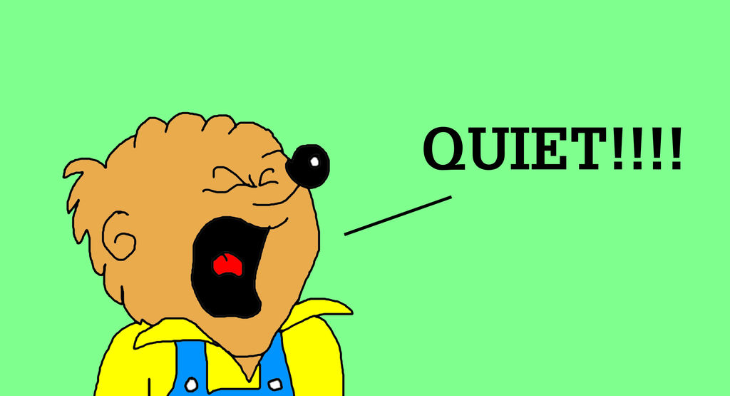 Papa Bear Yelling QUIET!!!! by MJEGameandComicFan89 on DeviantArt