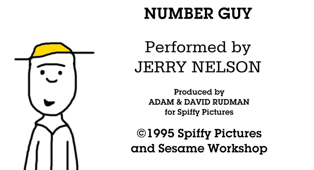 Number Guy from Sesame Street by MJEGameandComicFan89 on DeviantArt