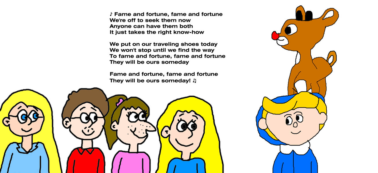Hermey, Rudolph and Others Sang Fame and Fortune by ...