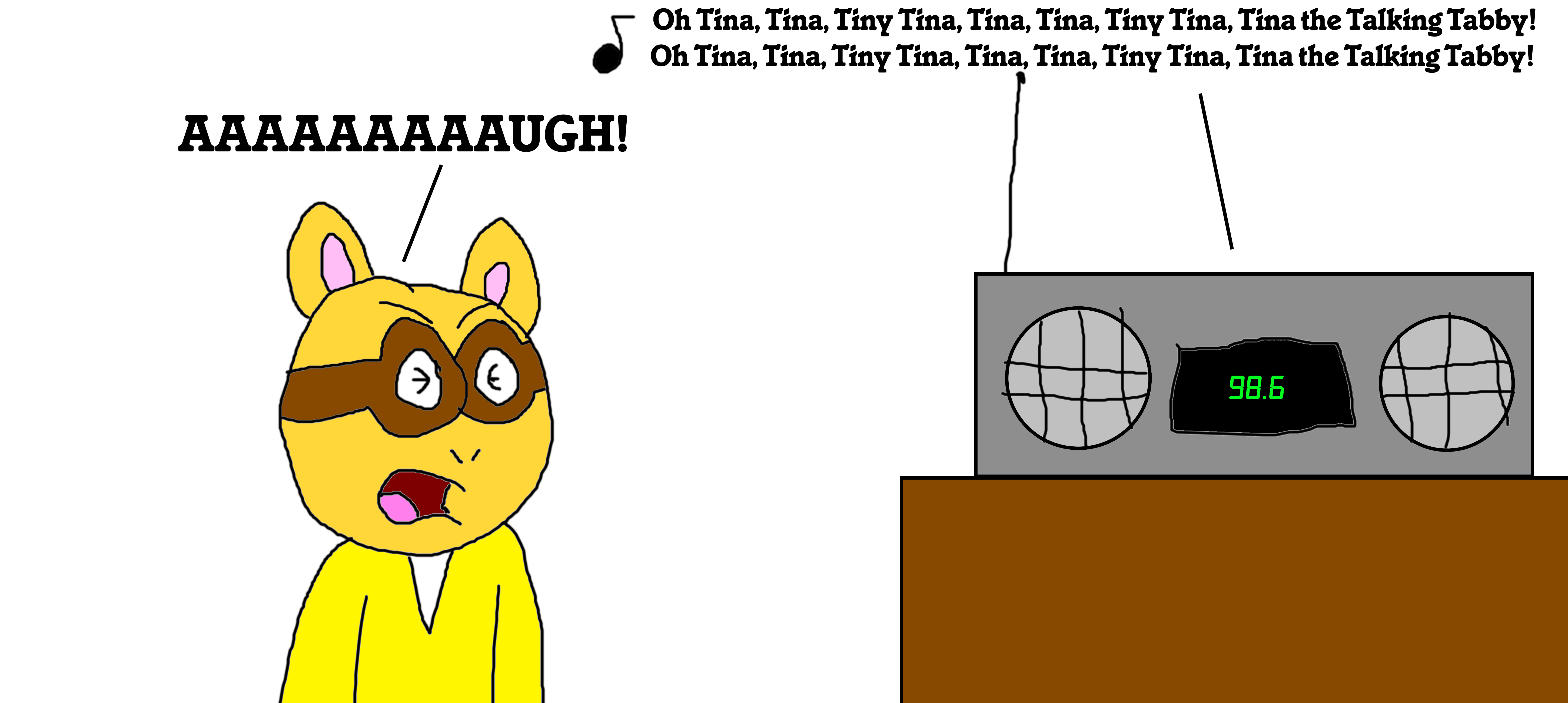 Arthur Sick of the Tiny Tina Song! by MJEGameandComicFan89 on DeviantArt Arthur Sick of the Tiny Tina Song! by MJEGameandComicFan89 on DeviantArt