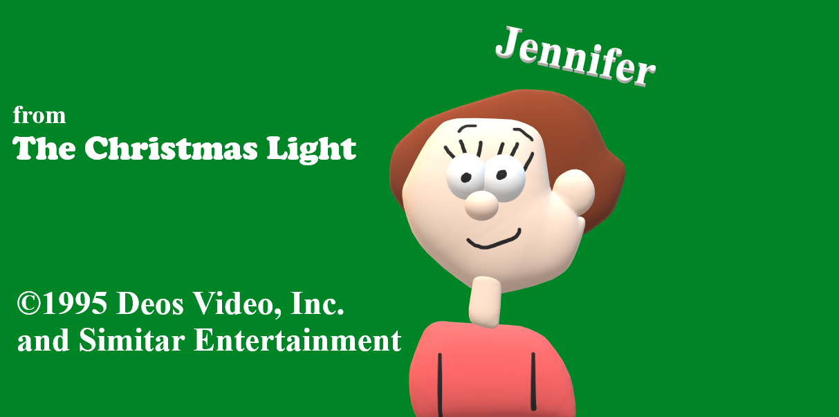 Jennifer From Christmas Light Computer Animated By Mjegameandcomicfan89 On Deviantart The Christmas Light 1995