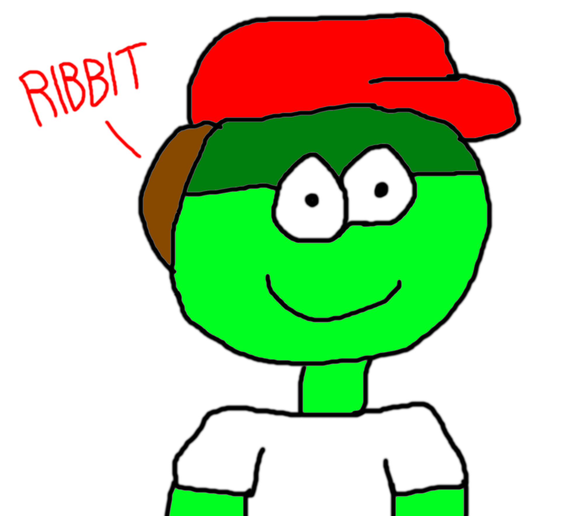 Frog Adam Saying Ribbit by MJEGameandComicFan89 on DeviantArt