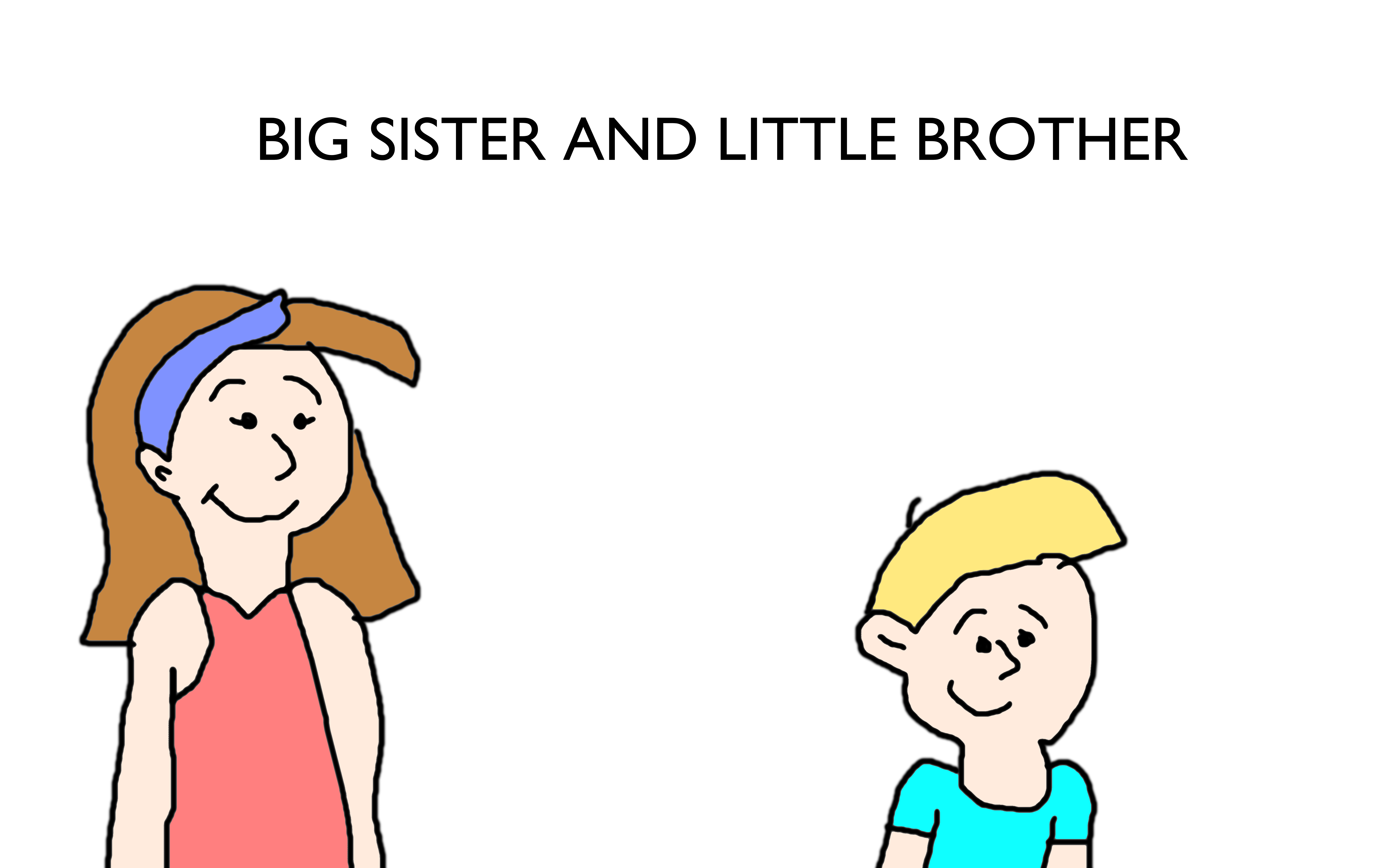 Big Sister and Little Brother - A Swedish Cartoon by MJEGameandComicFan89  on DeviantArt