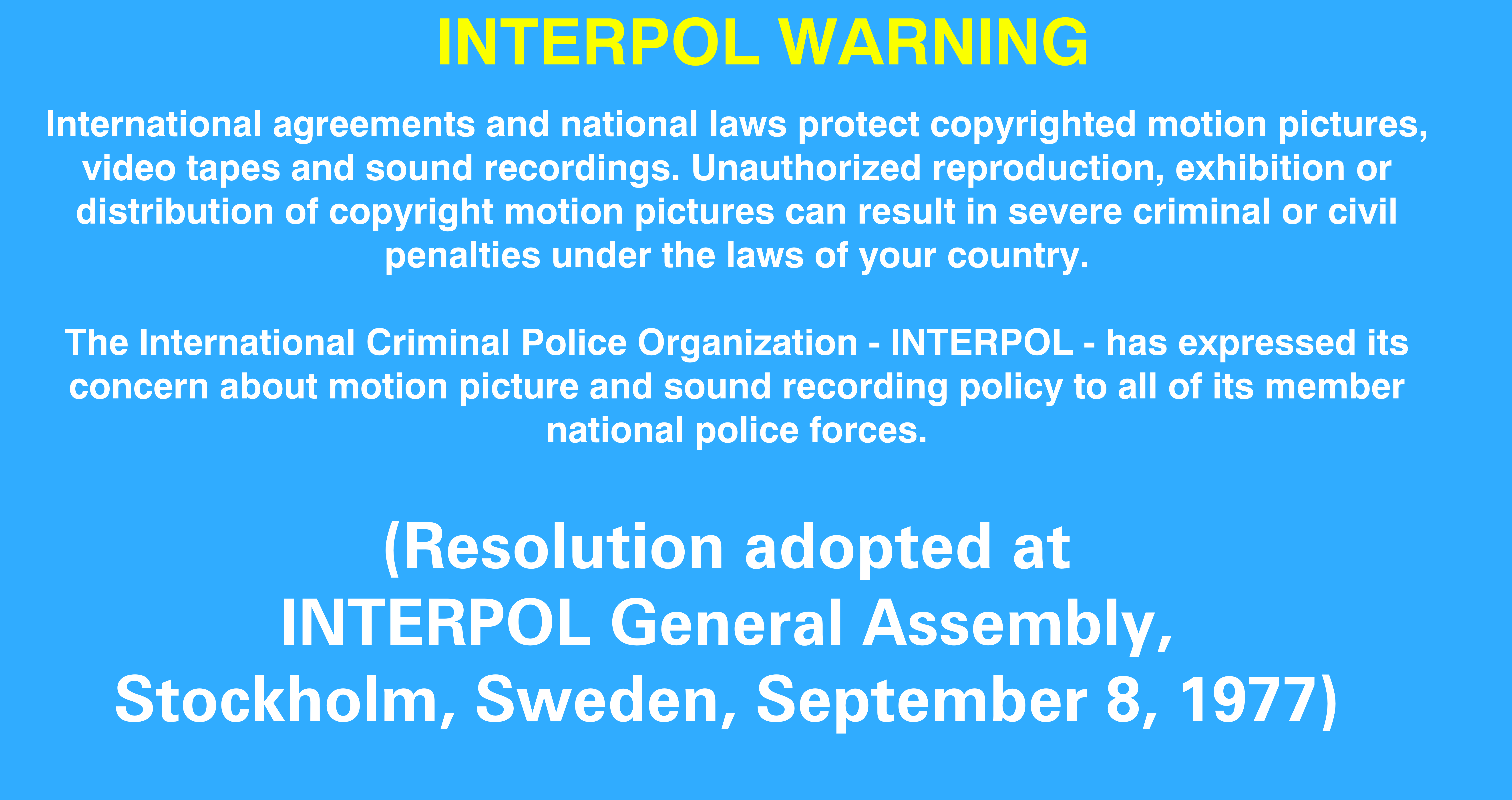 Interpol Warning for Lyons Group and More by MJEGameandComicFan89 on ...
