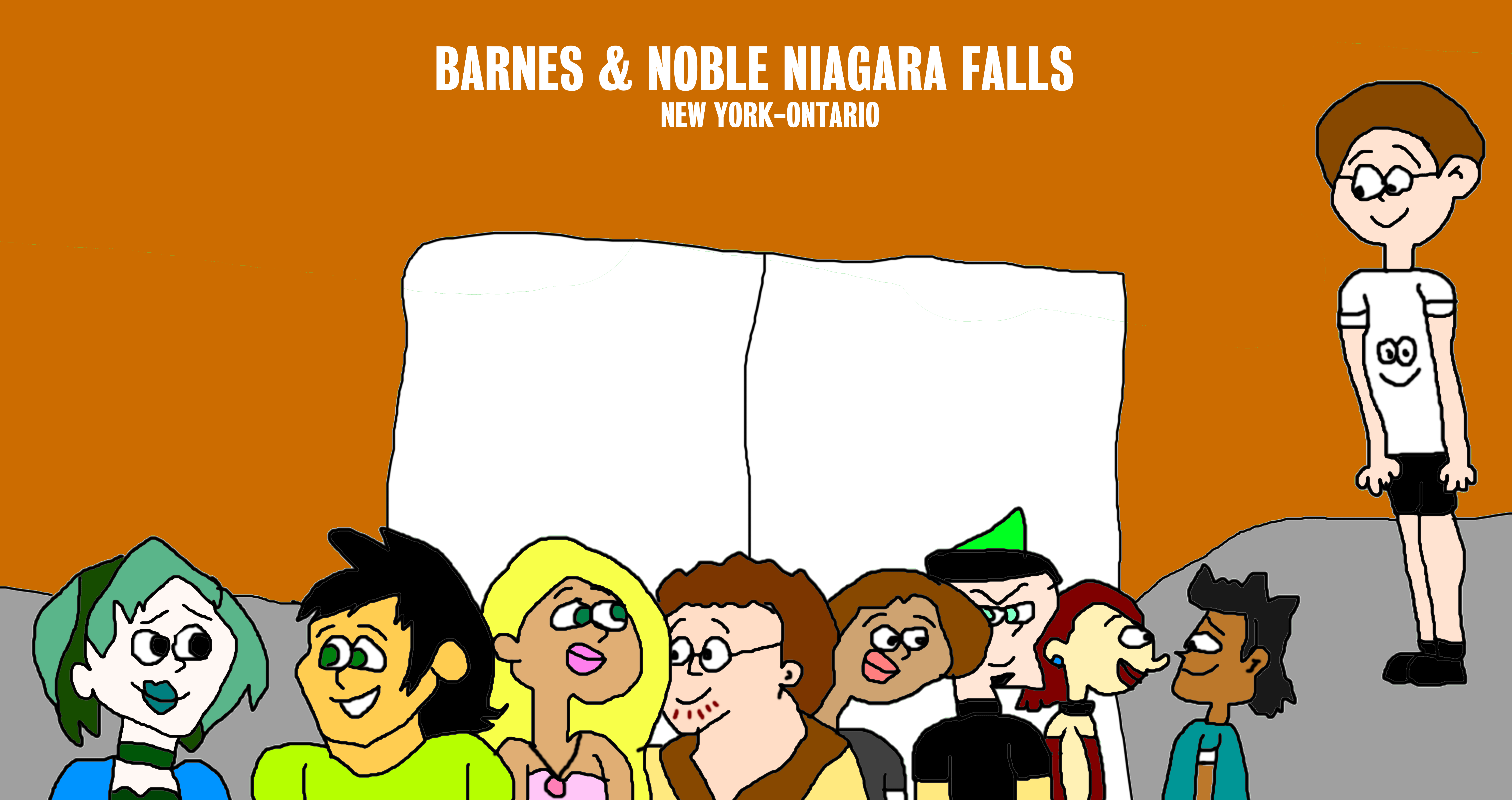 Adam And Others At Barnes And Noble Niagara Falls By