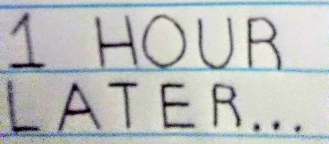 SpongeBob time card one hour later... by MJEGameandComicFan89 on DeviantArt