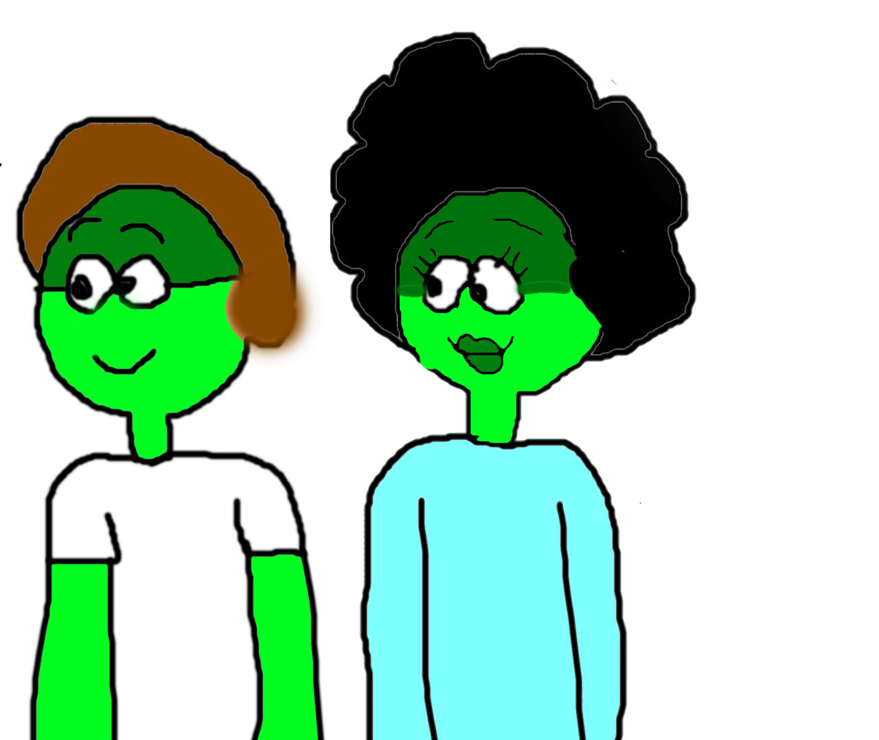 Adam and Christie as Frogs by MJEGameandComicFan89 on DeviantArt