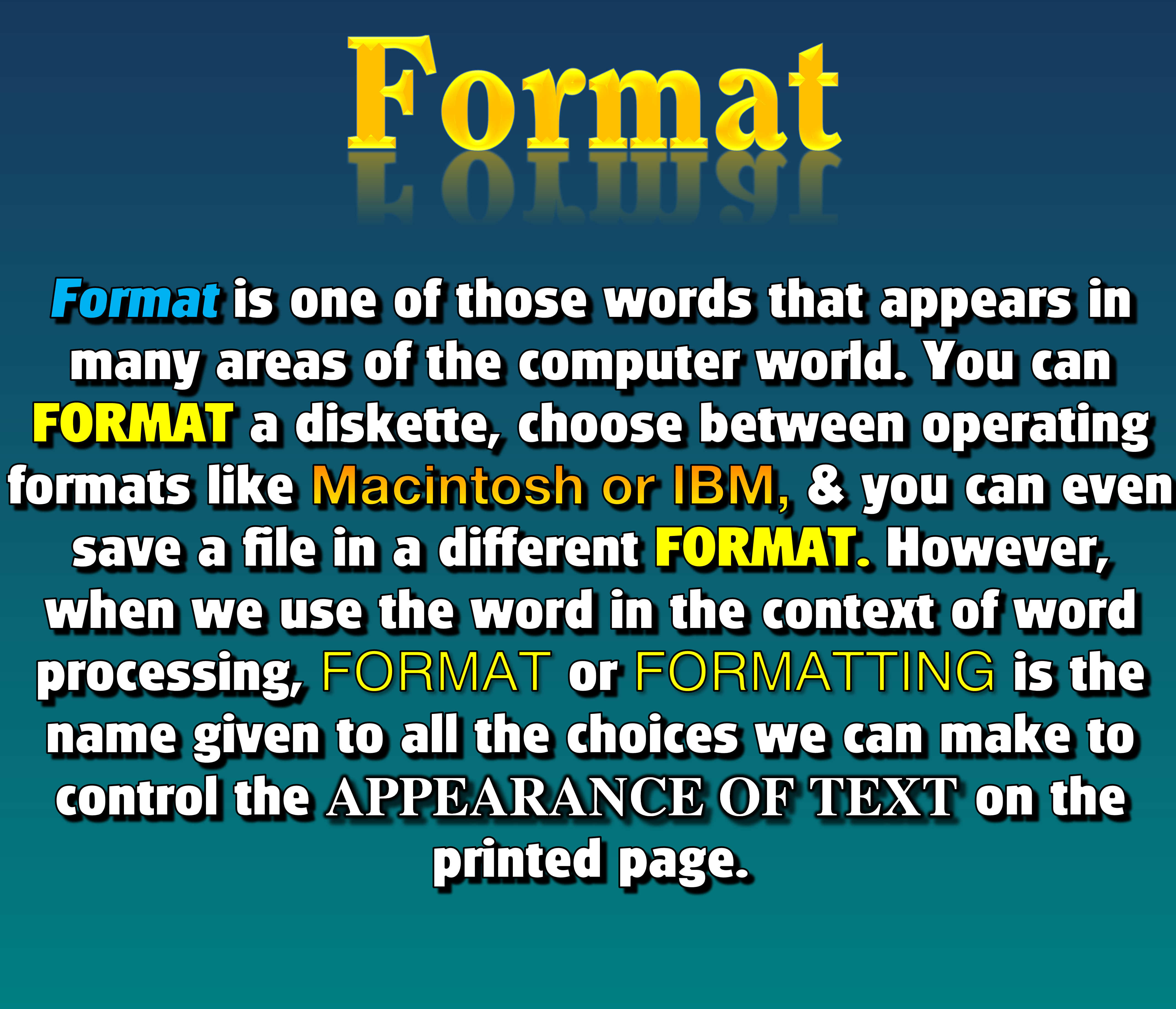 Video Professor's Format Defintion by MJEGameandComicFan89 on DeviantArt
