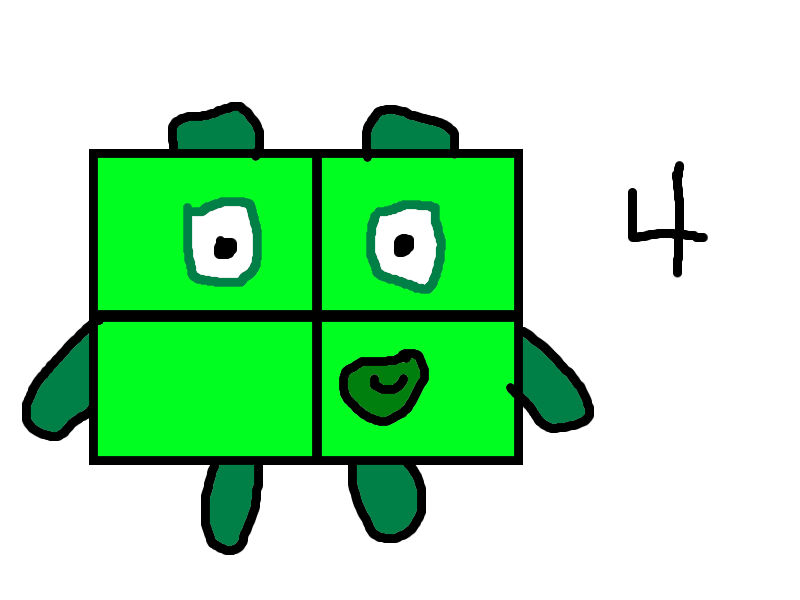 Numberblocks 4