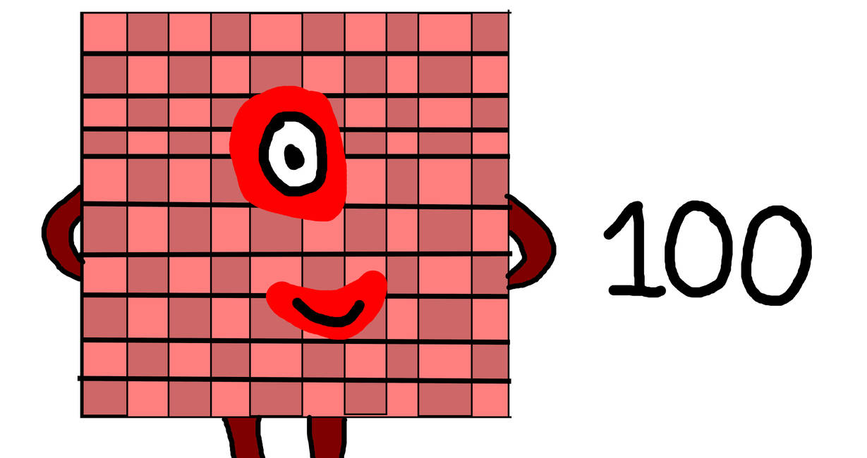 Numberblocks #100! by MJEGameandComicFan89 on DeviantArt