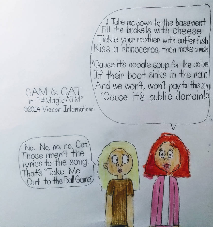 Take Me Down To The Basement Lyrics Cat Valentine singing take me down to the basement by
