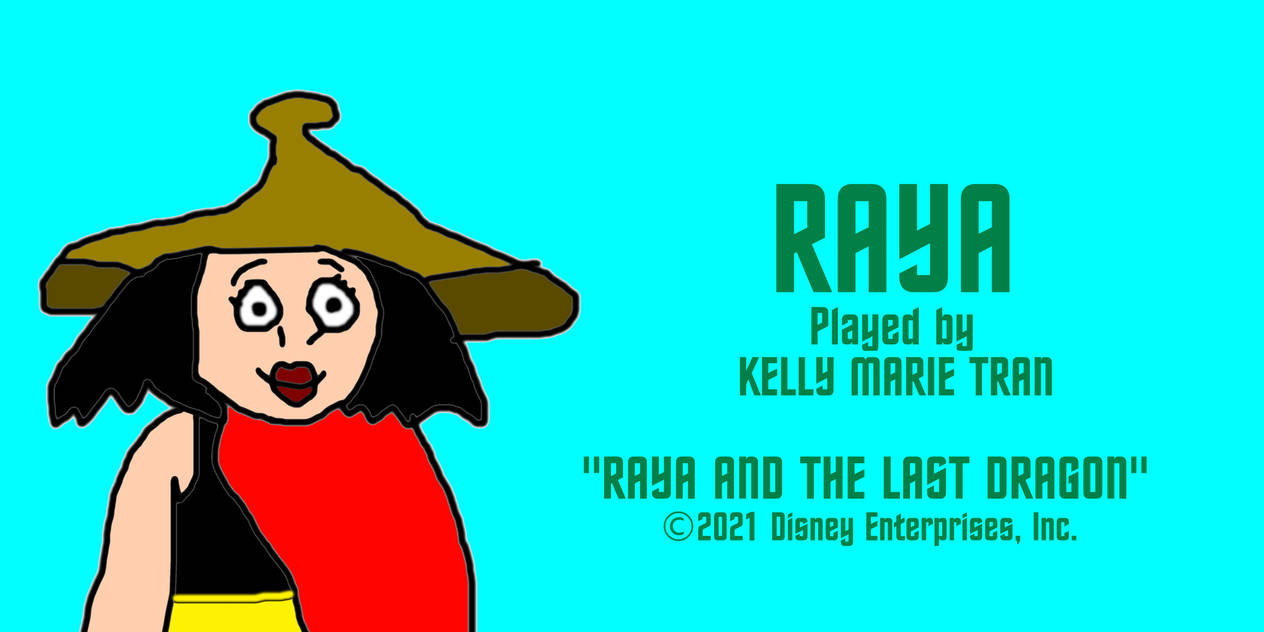 Raya from Raya and the Last Dragon by MJEGameandComicFan89 on DeviantArt