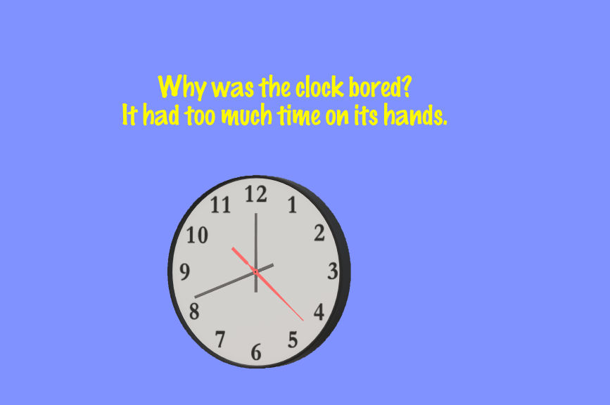 Bored Clock A Bored Clock Joke by MJEGameandComicFan89 on DeviantArt