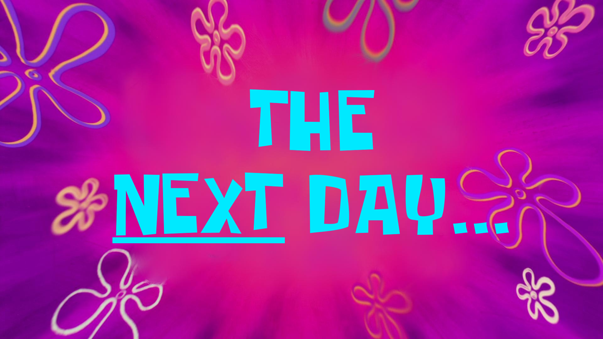 SpongeBob Time Card The Next Day Underline By MJEGameandComicFan89 On DeviantArt SpongeBob Time Card The Next Day Underline By MJEGameandComicFan89 On DeviantArt