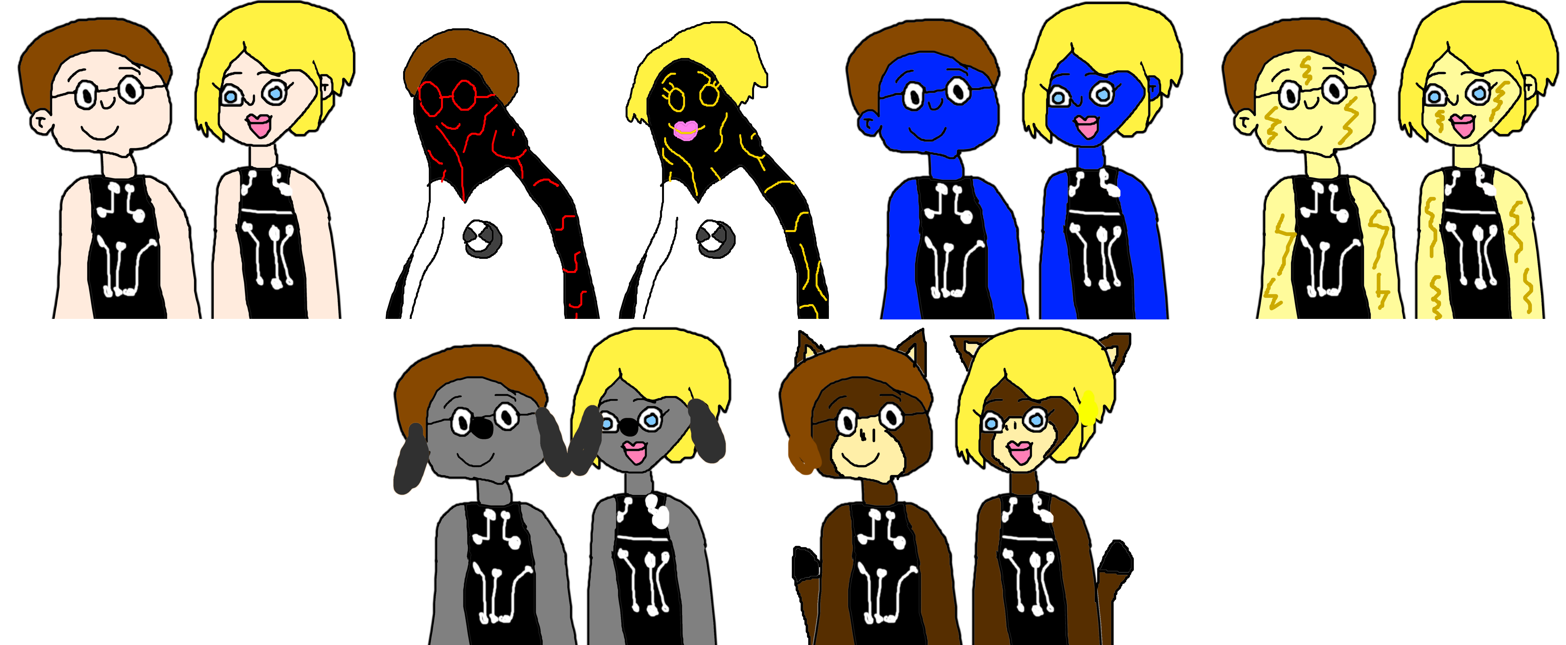 Custom Adam Ror Adam and Ro in 6 Versions by MJEGameandComicFan89 on DeviantArt