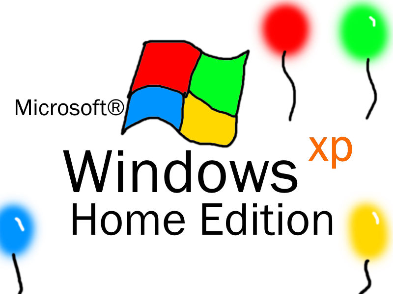 Windows XP Home Edition with All 4 Balloons by MJEGameandComicFan89 on ...