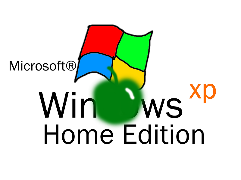 Windows XP Home Edition's Green Apple by MJEGameandComicFan89 on DeviantArt