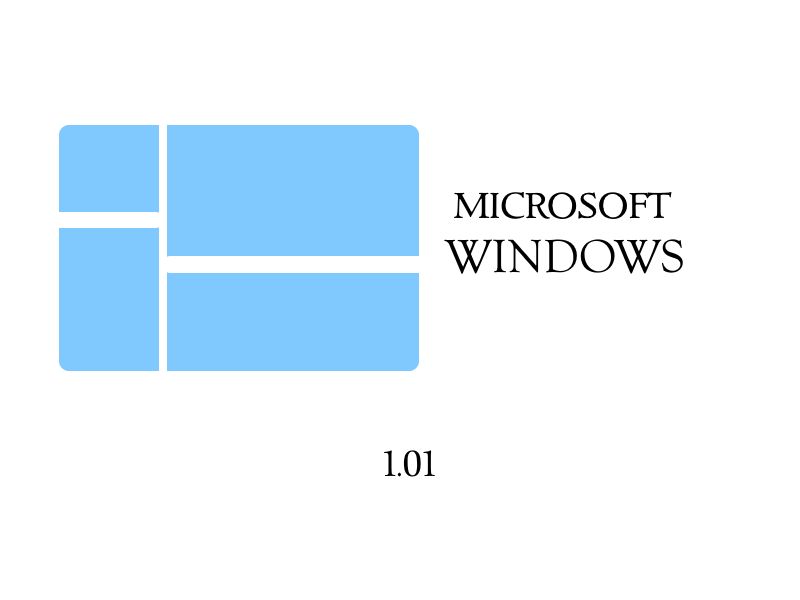Windows 1.01, the First OE by MJEGameandComicFan89 on DeviantArt