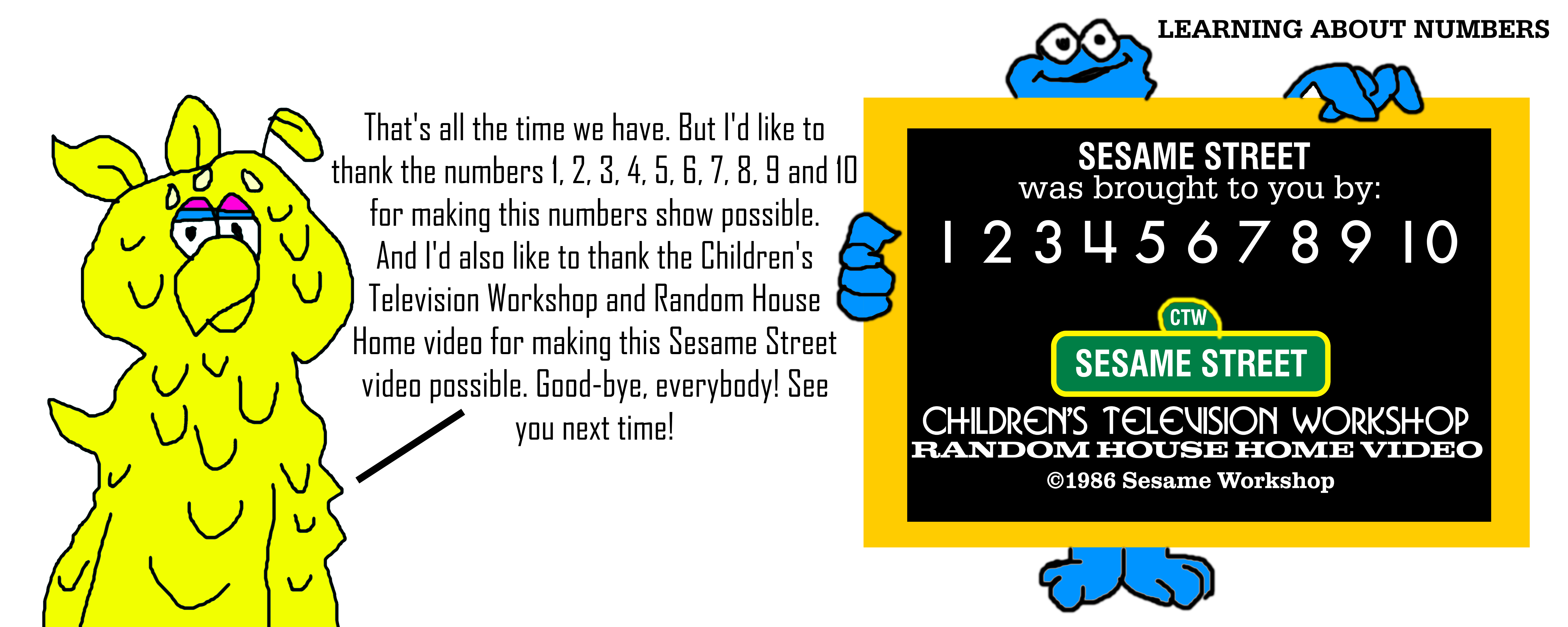 Sesame Street Learning About Numbers Ending by on