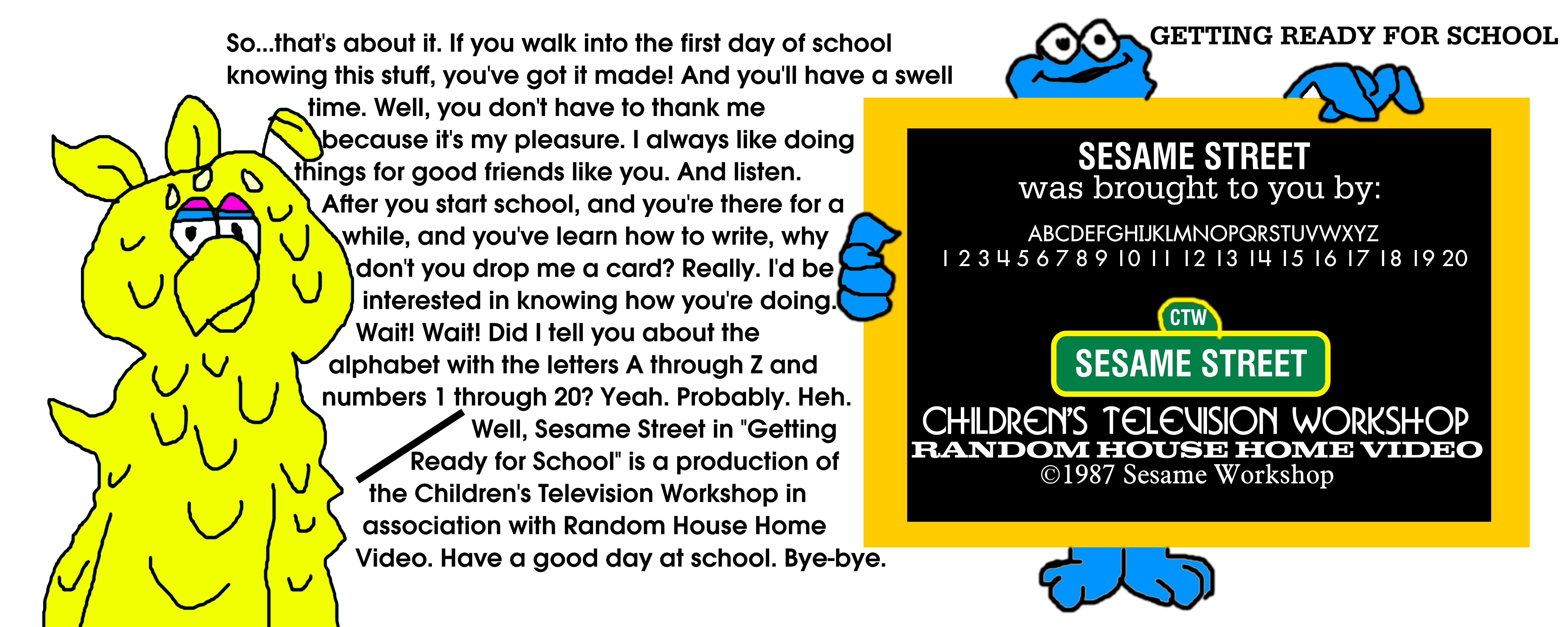 Sesame Street Getting Ready For School Ending By Mjegameandcomicfan On Deviantart Sesame Street Getting Ready For School Ending By Mjegameandcomicfan On Deviantart