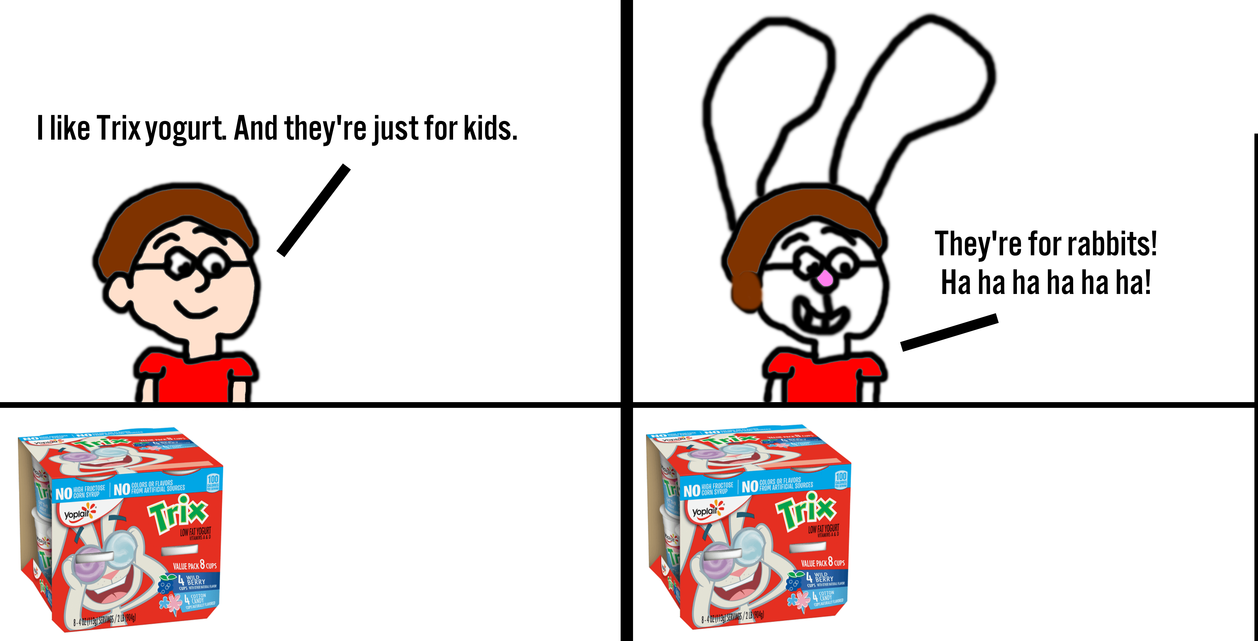 Young Adam Likes Trix Yogurt (Normal-Rabbit) by ...