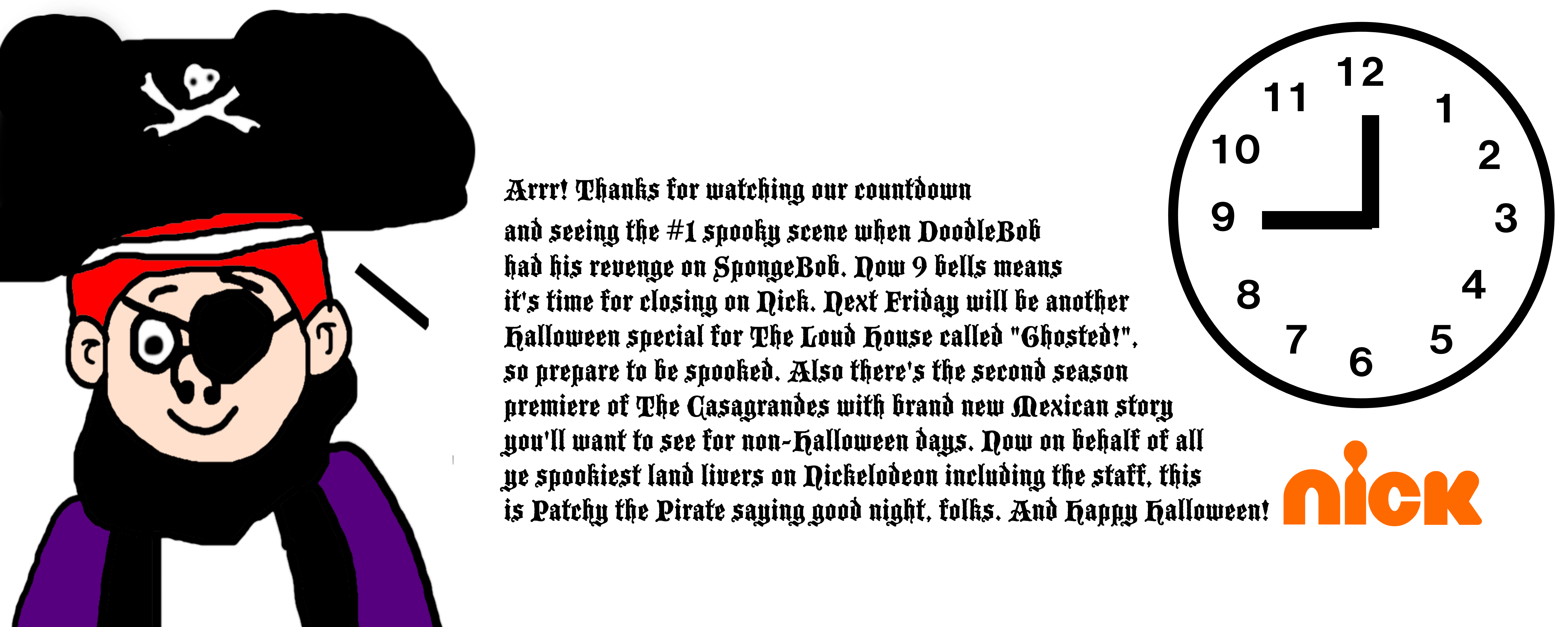 Nick Sign Off Deviantart Patchy Signing off the Countdown and Nick by MJEGameandComicFan89 on ...