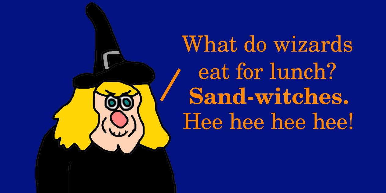 Wizards Eating Witch Hazel's Wizards Eat Sandwiches Joke by MJEGameandComicFan89 on ...