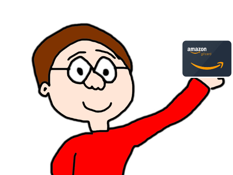 adam with amazon gift card for xmas eve 2020 by mjegameandcomicfan89 on deviantart adam with amazon gift