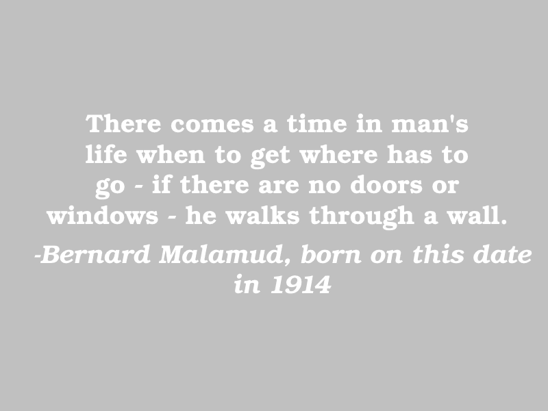 Bernard Malamud's Quote About Man's Life by MJEGameandComicFan89 on