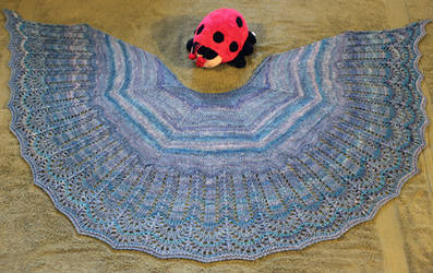 SeaWool Weekend Shawl