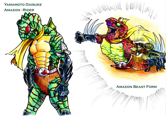 Remake-Amazon Rider by PeaceGuy on DeviantArt