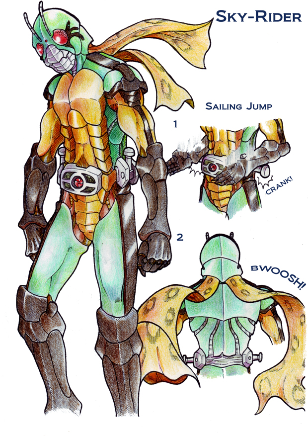 Remake Sky Rider by PeaceGuy on DeviantArt